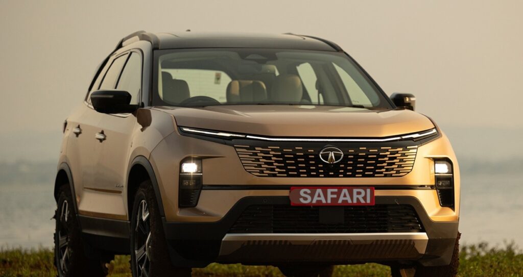 Tata Safari 2025 facelift 