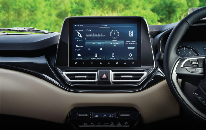 Toyota Glanza interior image